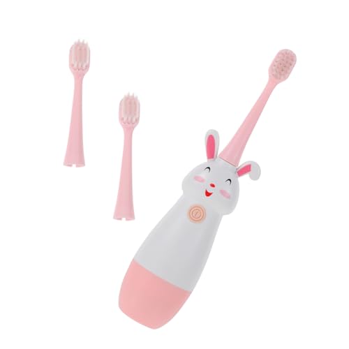 HOUDERCO Brosse à Dents Électrique Pour Garçon Et Filles Brosse à Dents Rechargeable Portable Nettoyage Design Lapin Habitudes De Brossage Saines