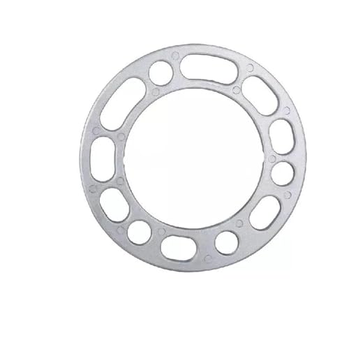 Entretoises de roue en alliage d'aluminium 4x100 et 5x112 de 6mm pour auto