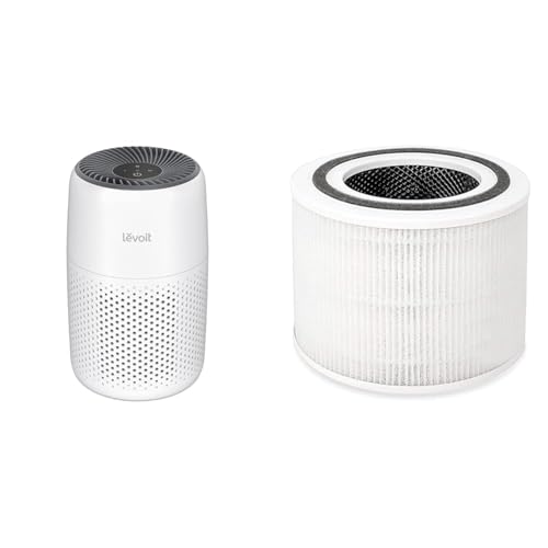LEVOIT Air Purifiers for Bedroom Home & Core P350 Air Purifier Replacement Filter, 3-in-1 Pet Allergies, New Fine Non-Woven Fabric Pre, Odor Eliminator with ARC Formula, Core P350-RF, 1 Pack
