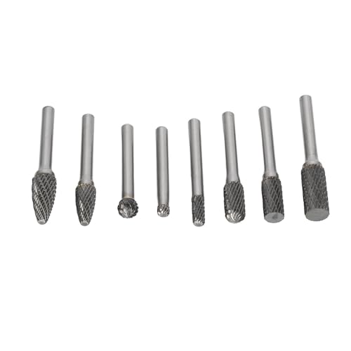 Set de 8 fresas de carburo para madera y metal miniatura 5