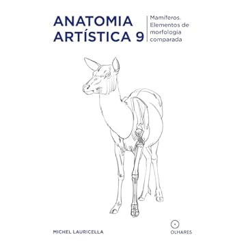 Capa do livro Anatomia artística 9: Mamíferos. Elementos de morfologia comparada.
