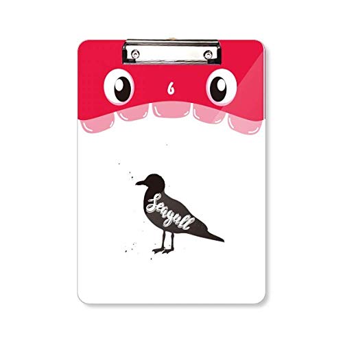 Porte-bloc mouette A4 rigide pour écrire debout sans support