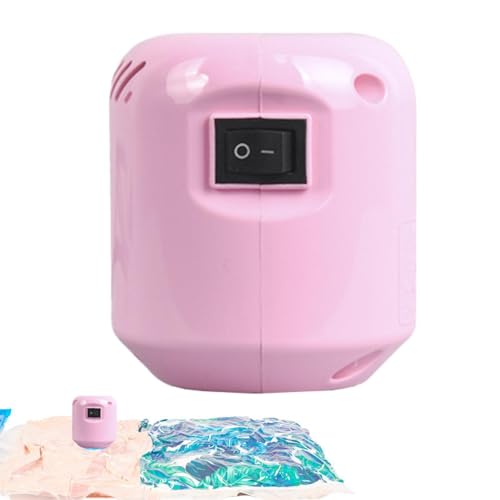 Bomba eléctrica para bolsas de almacenamiento al vacío, bolsa portátil que ahorra espacio, bomba de aire para bolsas selladoras al vacío para edredones de compresión, ropa