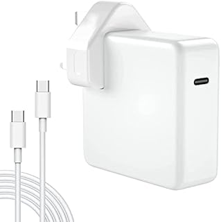 Mac Pro Charger, 96W USB-C Fast Charger Power Adapter Compatible With MacBook Pro 16/15/14/13'', for MacBook Air, MacBook 12'', Ipad Pro, With 2M Type C Cable