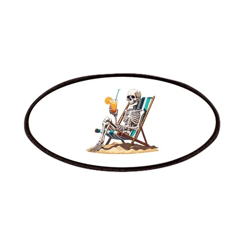 CafePress Tropical Beach Summerween Skeleton 4