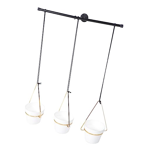Garneck Indoor Plant Hanger Durable Ceiling Rack for Hanging Flowerpots Modern Minimalist Design for Home Decor Easy Installation Plant Holder for Brightening Up Any