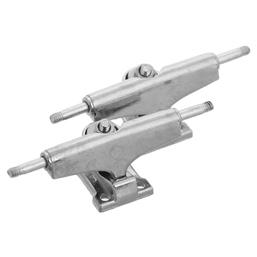 FRCOLOR - FRCOLOR Lot De 2 Camions De Skateboard pour Doigts, Pièces De Rechange Universelles, Support Indépendant en Alliage, Accessoire Sportif Mini Skate, Jeu Précis Et Stabilité Améliorée