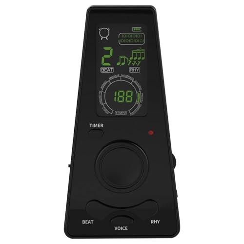 Métronome électronique pour piano et guitare avec volume réglable et minuterie