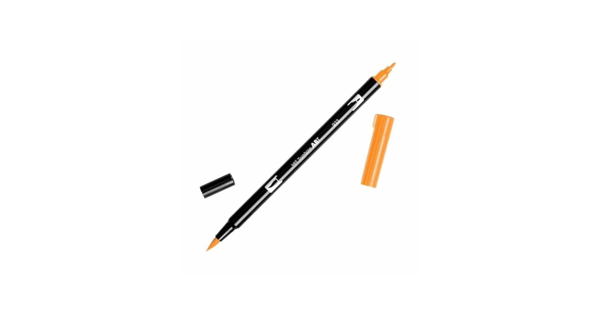Amazon.com: Tombow Dual Brush Pen Art Marker, 933 - Orange