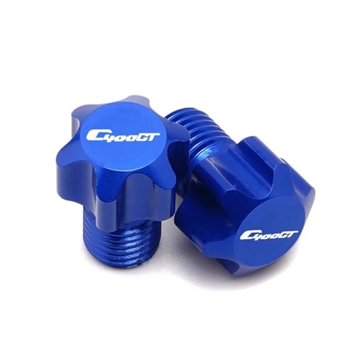 �������v���O �I�[�g�o�C�A�N�Z�T���[ M10*1.5 CNC�A���~�~���[�z�[���v���O�l�W�{���g C400GT C400 GT 2018 2019 2020(Blue)