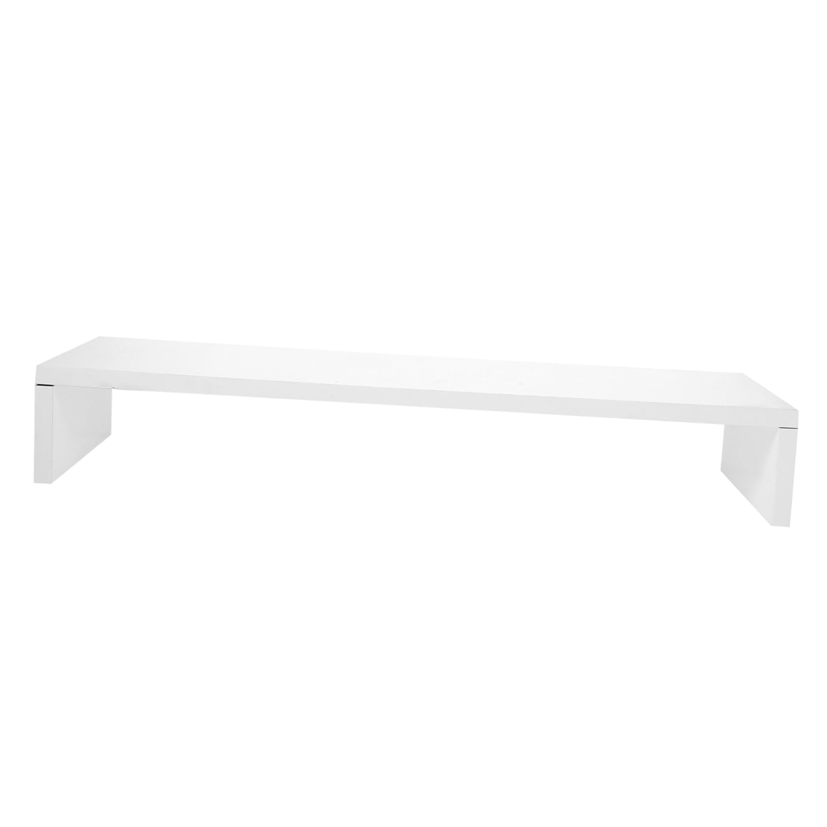 Réhausseur d'écran anti-déformation Toddmomy blanc support stable gain de place de bureau