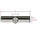 Harbor Mate Tournament Fishing Rod Holder 360 Degree Stainless Steel Clamp-On