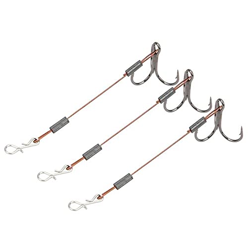 linyutech Angelhaken Set von 6 Angelhaken, wiederverwendbarer scharfer Köder Bait Barbed Haken Kit… – Bild 6