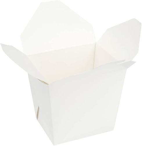 Miniatura 14 de Restaurantware -Cajas de comida para llevar de 16 onzas, 25 cajas desechables de alimentos para llevar, con bloqueo de pestañas, apilables, cajas de