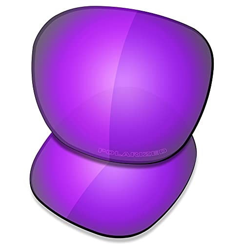 Image of SAUCER Premium Replacement Lenses for Oakley Garage Rock OO9175 | UV400 Protection, Anti-Scratch, Precise Fit & Enhanced Clarity Sunglasses High Defense - Violet Purple Polarized