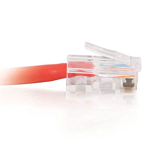Image of C2G /Cables to Go 26704 Cat5E Non-Booted Unshielded (UTP) Network Crossover Patch Cable, Orange (14 Feet /4.26 Meters)