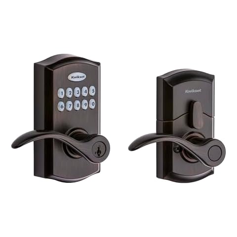 Kwikset SmartCode 955 Electronic Lever Door Lock Cover