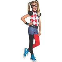 Rubies DC Superhero Girls: Harley Quinn Costume for Kids, Girl's Medium