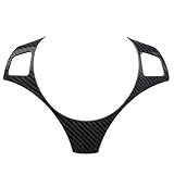 Kosteneffizient EnthusiasmX Autozubehör Fit für BMW 3 Series E90 E92 E93 1 Serie E82 E87 2005-2011 Auto Lenkrad Taste Dekoration Rahmen Zubehör Motorradzubehör (Color Name : Carbon Fiber)