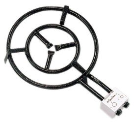 Bruciatore per paella da 30 cm a 40 cm, 7,5-11 KW, dimensioni: 35 cm. 9 kW.