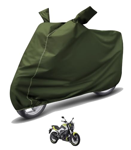 Image of Auto Hub Waterproof Bike Cover Compatible with Bajaj Dominar 250 Dustproof, UV Protection Two Wheeler Bike Dominar 250 Cover - Green