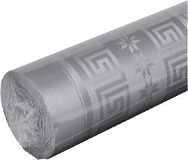 Nappe papier damassé 1.20 x 6 m - gris