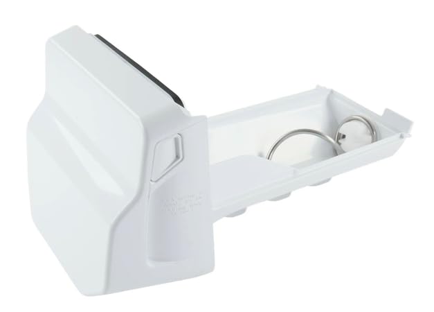 Replacement W11185686 Ice Maker Container Assembly for Whirlpool MayTag KitchenAid Refrigerator AP6287036, W10536669, W10562191, WPW10562191, 4547412, PS12348707, W10309717, W10337301, W10343993
