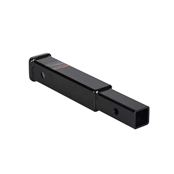 HITOWMFG Trailer Hitch Receiver Tube Extender 2" Receiver with Pin&Clip