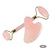 Produktbild Supertop Facial Jade Roller Facial Slimmer und Gua Sha Set für Gesicht-Hals-Augen, 100 natürlicher Premium-Kristalldoppeltes Echtes Jade Graston Tools Anti-Aging Anti-Falten-Hautpflege Massagetherapi