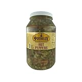 Potbelly Sandwich Shop Brand Hot Peppers 1 Gallon Jar (128 oz)