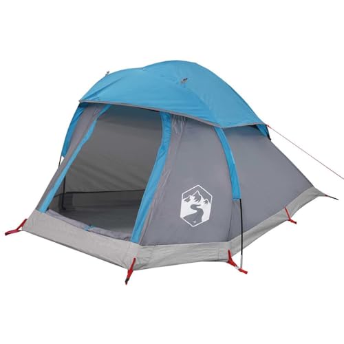 vidaXL Tente de Camping à dôme 1 Personne Bleu imperméable, Tente, abri de Camping, abri de Jardin, Tente de Jardin, abri d'extérieur, Tente légère