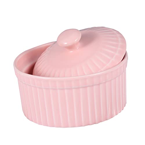 WEKADRIN Ciotola da Forno in con Piccola Ciotola per Design per Dessert e Dolci per Uso