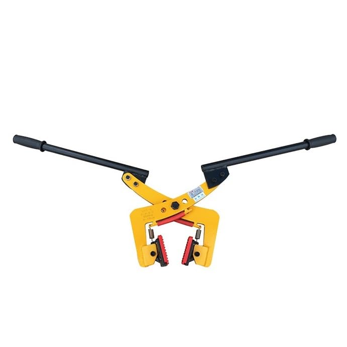 Genérico Abrazadera para elevación de Piedras para manipulación y Transporte Seguro Entre Dos Personas. Herramienta Robusta para Sujetar Piedras, Ideal para proyectos de construcción, albañilería y m