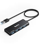 Hub USB 3.0 4 ports : le répartiteur USB étend votre appareil avec 4 ports USB 3.0 supplémentaires (charge non prise en charge). Prend en charge 4 ports fonctionnant simultanément, idéal pour connecter des périphériques USB tels que des clés USB, des souris, des claviers et des imprimantes. Pas besoin de pilote.