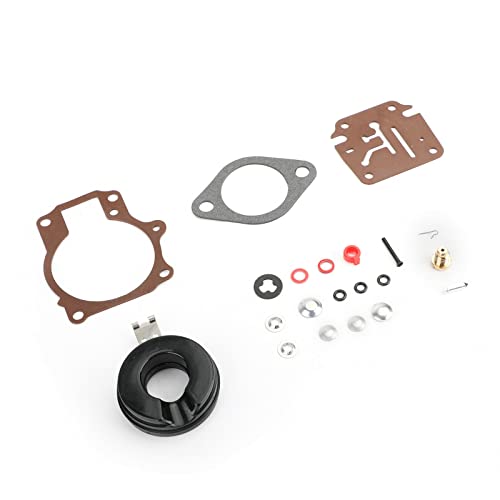 ghtmarrine Kit de réparation pour carburateur hors-bord John-Son Evin-Rude OMC 0396701 396701 18/20/25/28/30/35/40/45/48/50/60/70/75 HP Cover
