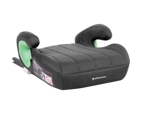 Kikkaboo, asiento infantil i-Way i-Size grupo 3 (135-150 cm) Respaldo ISOFIX, color:gris oscuro