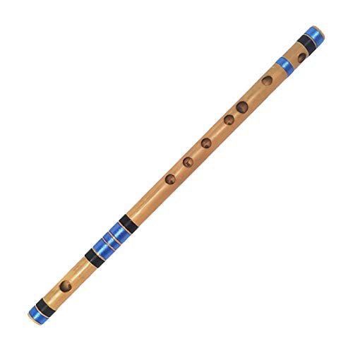 Flutes C Natural Medium Bamboo Flute/Bansuri 48 cm