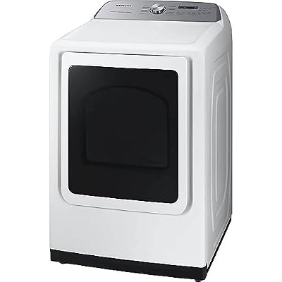 7.4 cu. ft. Smart Vented Electric Dryer with Steam Sanitize+ in White