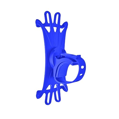Support de vélo en silicone pour guidon de moto et VTT couleur orange