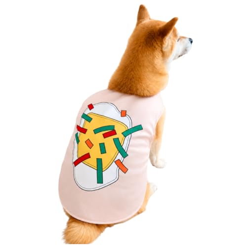 Disfraz capa papas fritas para perros talla XL miniatura 2