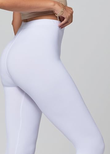 Image of Conceited High Waist Leggings in Shorts, Capri and Full Length - Buttery Soft - 3 inch High Waistband - Regular and Plus Size