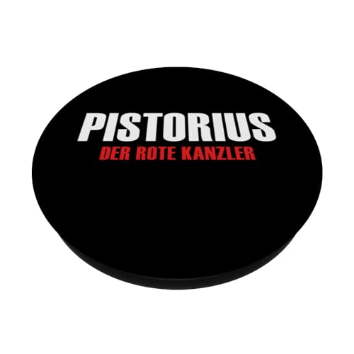 Pistorius Kanzler 2025 Bundeskanzler PopSockets Swappable PopGrip, Black - Image 2