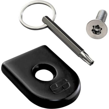 MOTOMXHOUSE Saddlemen Security Seat Screw Kit with Key, Black, ATAB Lock System, Indian/Metric Applications only.