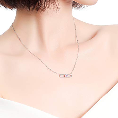 Collier en cristal de quartz et améthyste, le cadeau idéal en argent 925