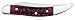Case WR XX Pocket Knife Pocket Worn Old Red Bone Small Texas Toothpick Item #792 - (610096 SS) - Length Closed: 3 Inches