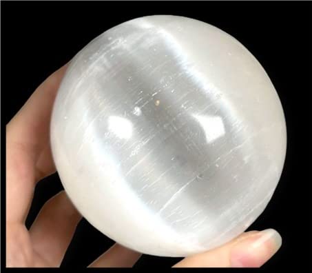 Lampada Di Selenite - Pietra Naturale Per Cristalloterapia, Meditazione E Purificazione Energetica - Foto 8