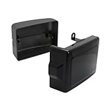 Motorcycle Left & Right Battery Fairing Covers Side Panel Oil Tank Cover For Harley Dyna Fat Bob 2008-2011,Street Bob 2006-2011,Super Glide 2004-2010,Low Rider Wide Glide 2004-2011