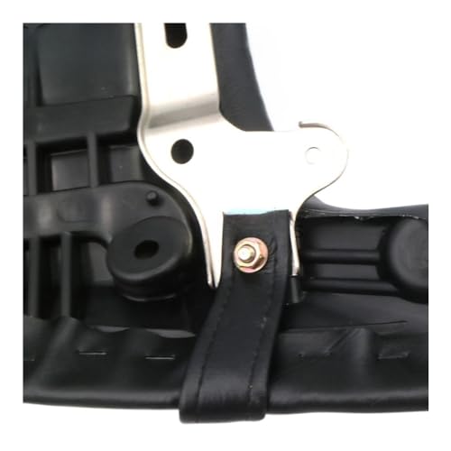 Asiento de motocicleta tipo sillín de pasajero en cuero suave para Boulevard M109R de 2006-2012 6