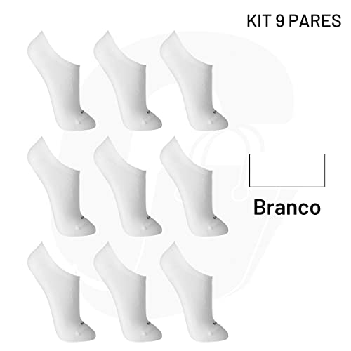 Kit Com 9 Pares De Meias Lupo Sport Soquete Invisível Original Ref. 3270