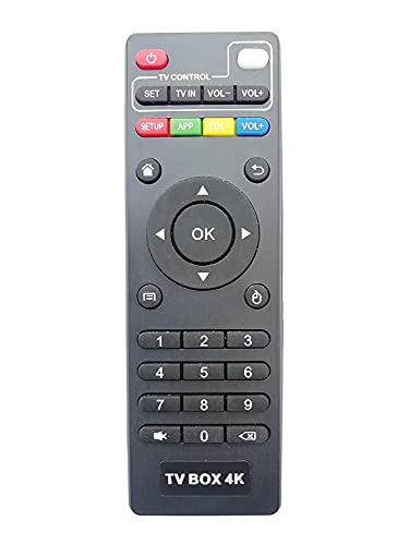 LOHAYA Remote Compatible for Android TV Box Remote Control MX MXQ MXQ PRO M8 M8N M8S MX3 XBMC
